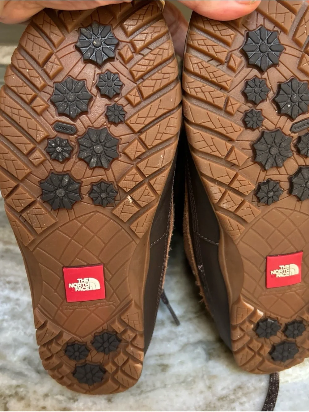THE NORTH FACE Primaloft 200 Gram Insulation Womens Winter Boots Sz 9 Suede/FUR